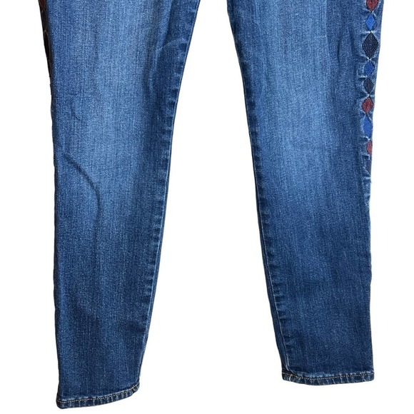 GAP MEDIUM WASH TRUE SKINNY MONACO ANKLE JEANS WOMEN'S SIZE 10‎ - Picture 3 of 11